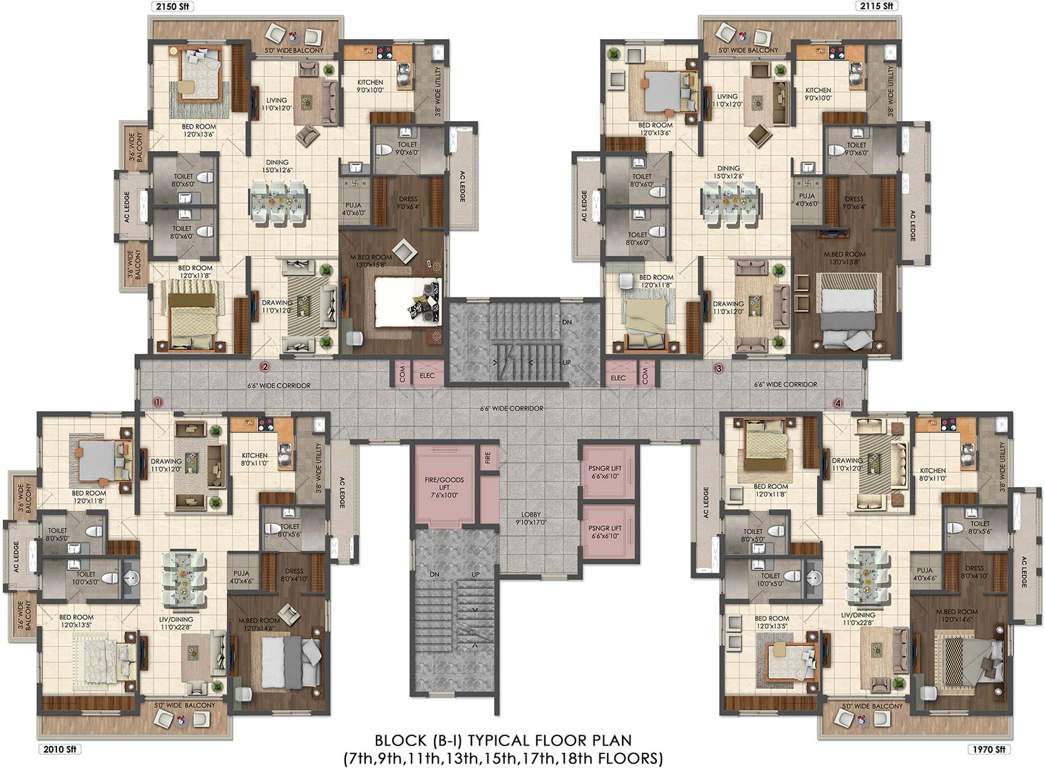 Images for Cluster Plan of Aparna Sarovar Grande