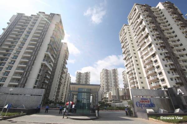 Elevation main of Aparna Sarovar Grande