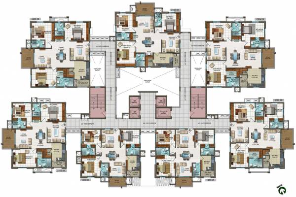 Images for Cluster Plan of Aparna Constructions Aura