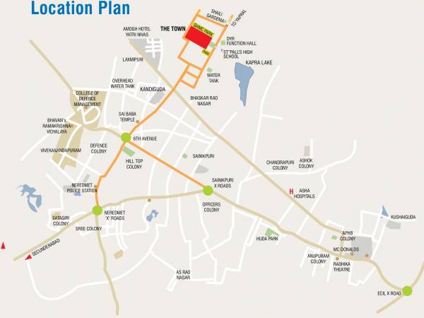 Images for Location Plan of Mythri The Town