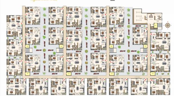  sri-sri-kala-kuteers Block-A Cluster Plan