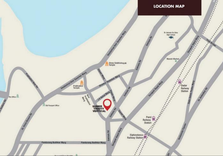 trinity towers Location Plan