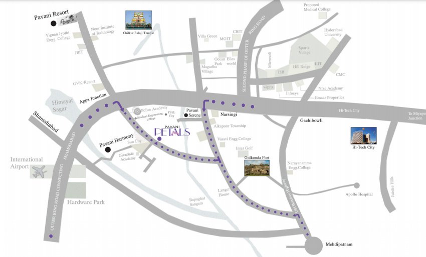  petals Location Plan