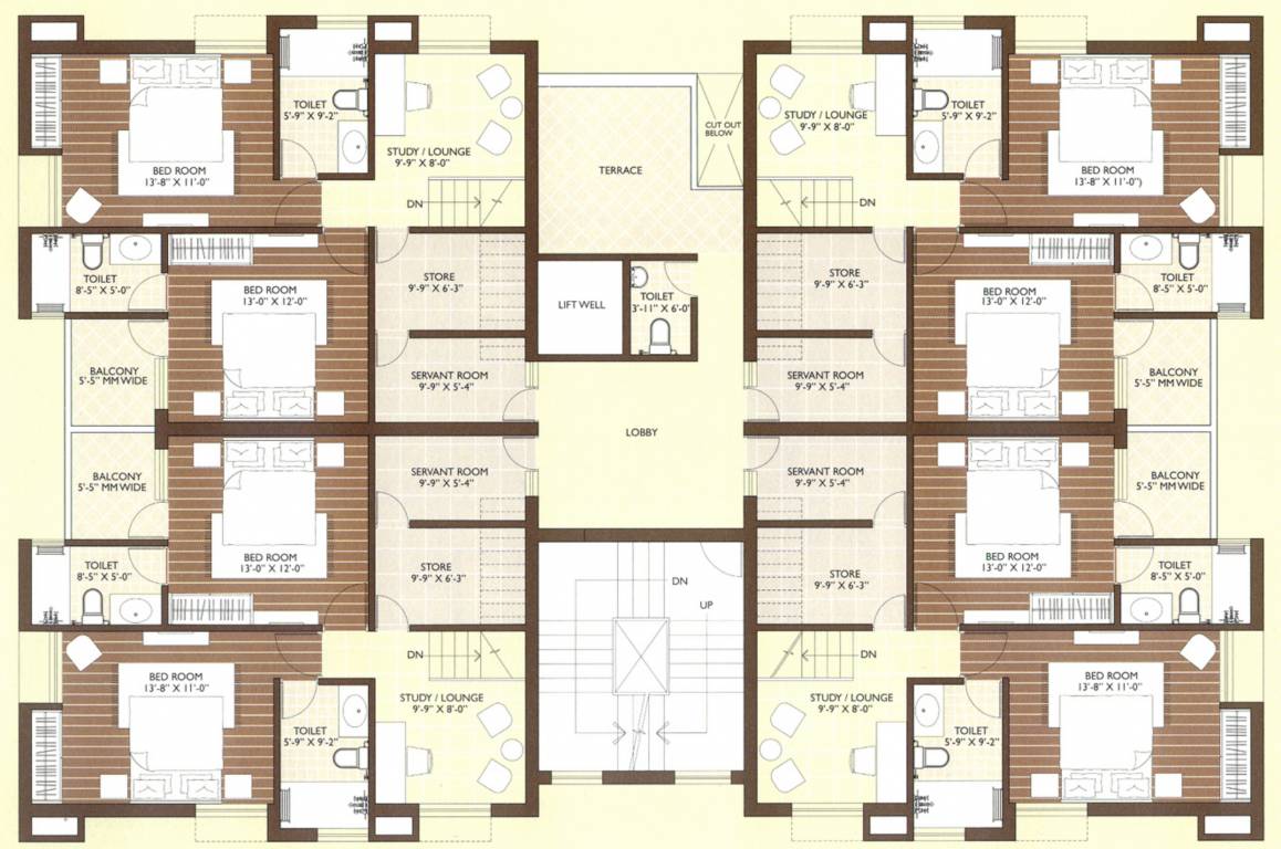 Images for Cluster Plan of Vedic Sanjeeva Town Duplex