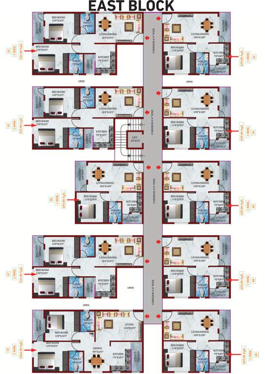  misty winds Images for Cluster Plan of CMRS Misty Winds