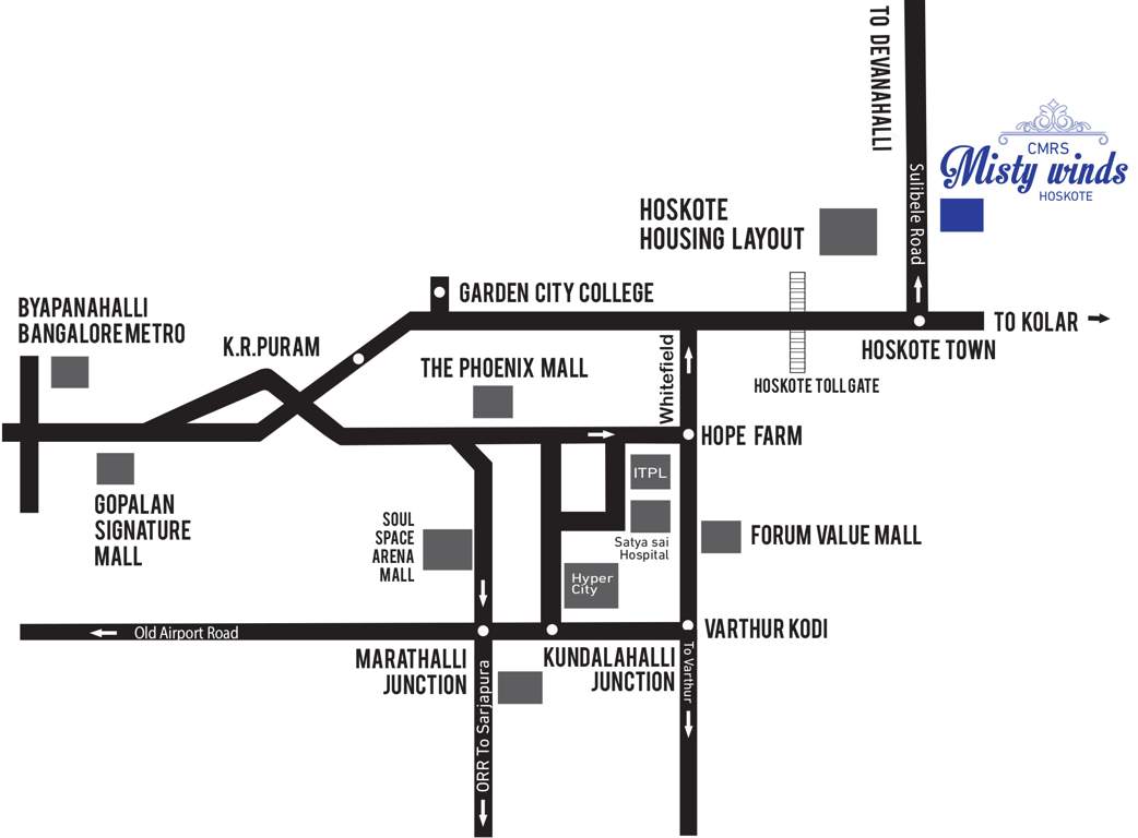  misty winds Images for Location Plan of CMRS Misty Winds