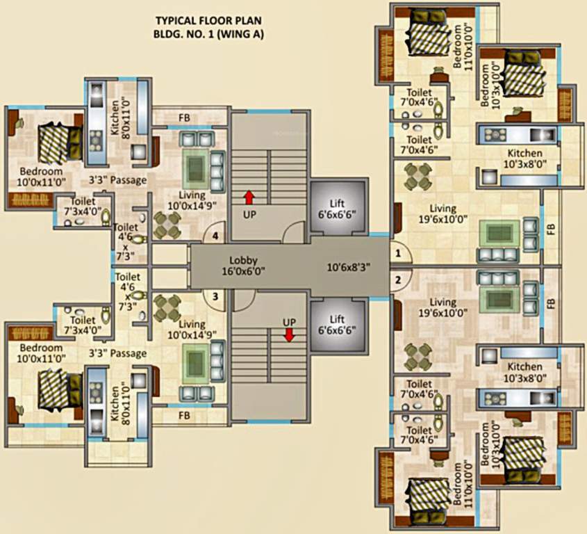 royale Images for Cluster Plan of Rosa Royale