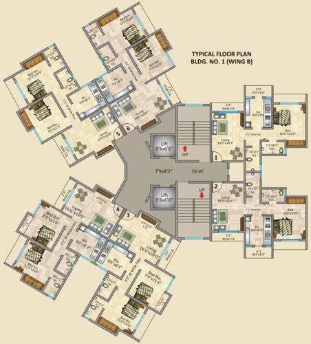  royale Images for Cluster Plan of Rosa Royale