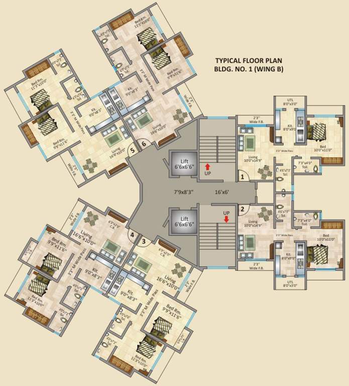  royale Images for Cluster Plan of Rosa Royale