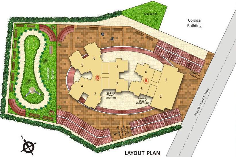  royale Images for Layout Plan of Rosa Royale