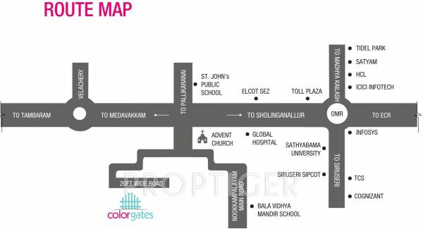 Images for Location Plan of Colorhomes Gates Images for Location Plan of Colorhomes Gates