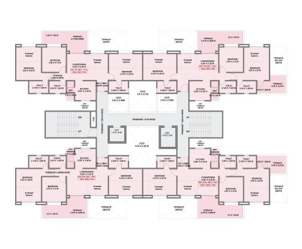  grandeur Wing A Cluster Plan