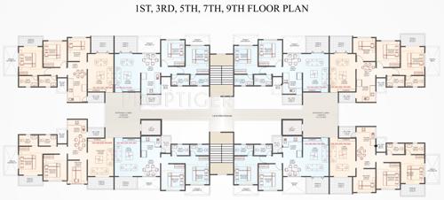 Images for Cluster Plan of Bhojwani Destiny Images for Cluster Plan of Bhojwani Destiny