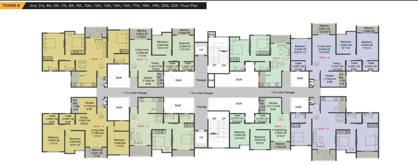  shangrila 3 Cluster Plan