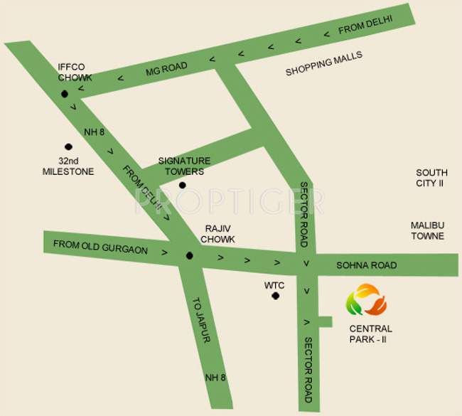 Images for Location Plan of Central Park Central Park Belgravia Resort Residences 2