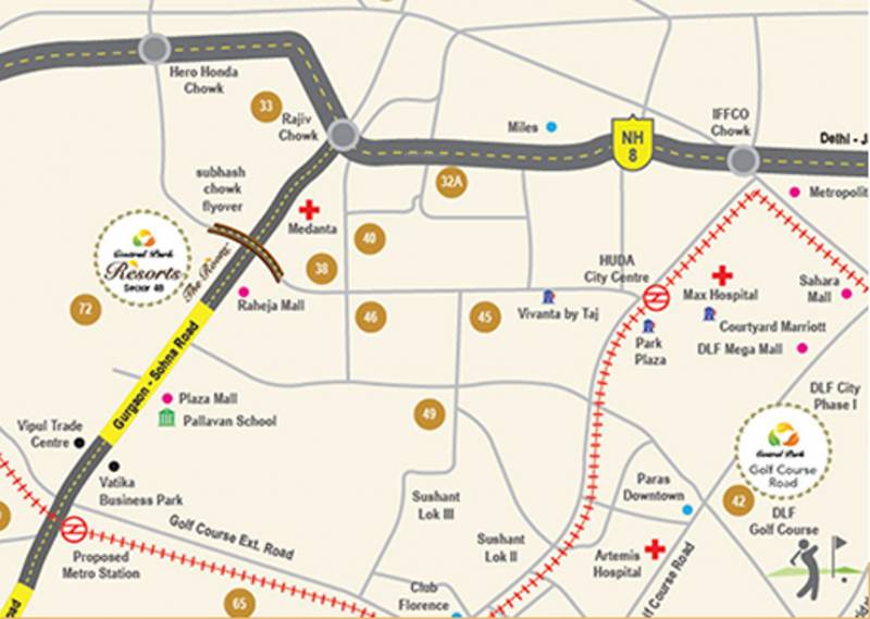 Images for Location Plan of Central Park Central Park Belgravia Resort Residences 2
