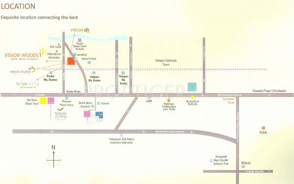 Images for Location Plan of Siddhivinayak Vision Woods 1 Images for Location Plan of Siddhivinayak Vision Woods 1