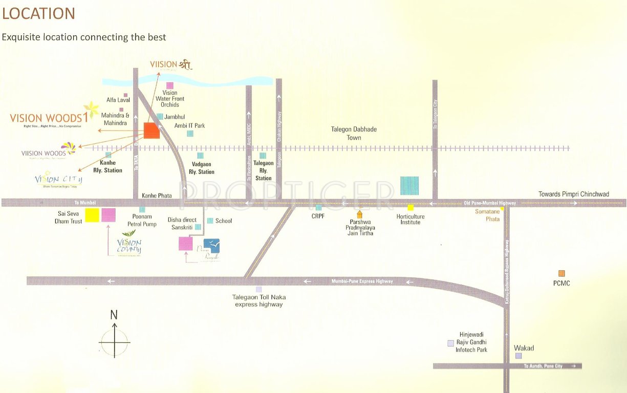 Images for Location Plan of Siddhivinayak Vision Woods 1
