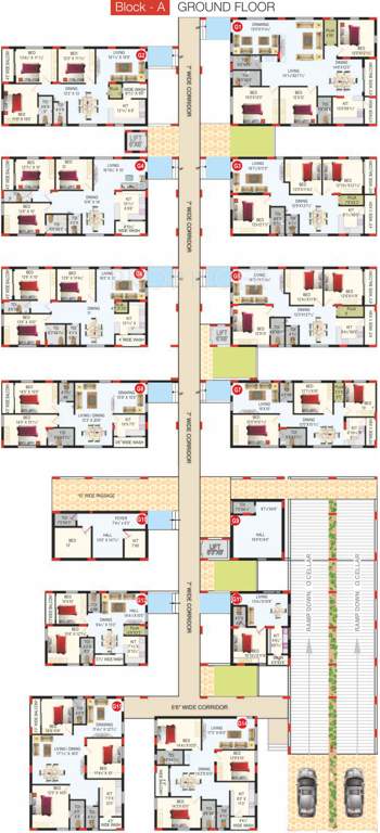 Images for Cluster Plan of RV Bhaiji Panchajanya