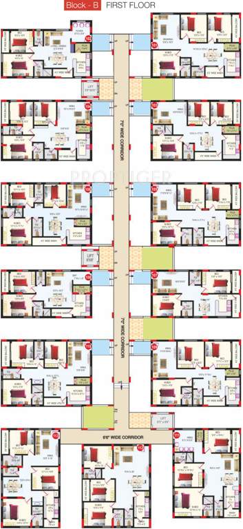Images for Cluster Plan of RV Bhaiji Panchajanya