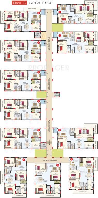 Images for Cluster Plan of RV Bhaiji Panchajanya