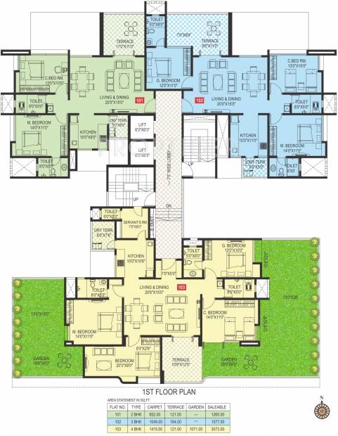Images for Cluster Plan of Shree Balaji Infinity