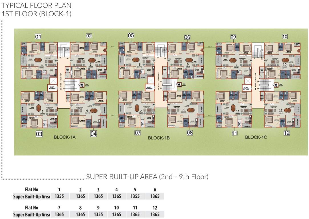  nile valley Images for Cluster Plan of Janapriya Nile Valley