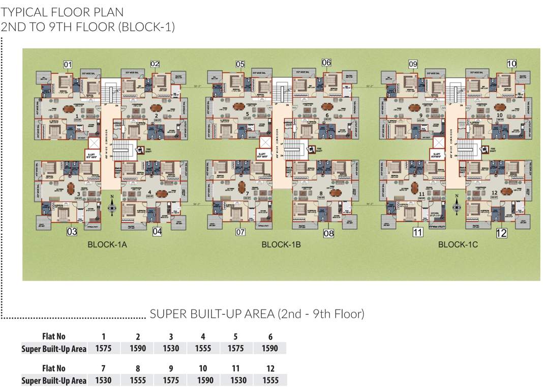  nile valley Images for Cluster Plan of Janapriya Nile Valley