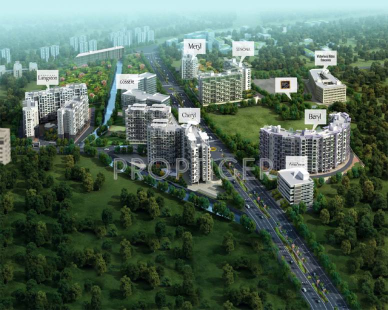  downtown Images for Site Plan of Kolte Patil Downtown