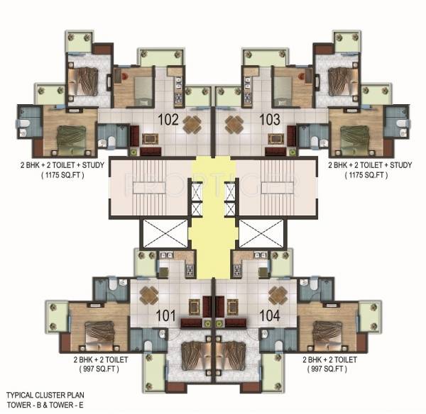 Images for Cluster Plan of One Leaf Troy