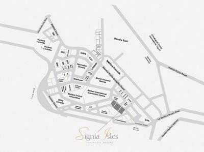 Images for Location Plan of Sunteck Signia Isles