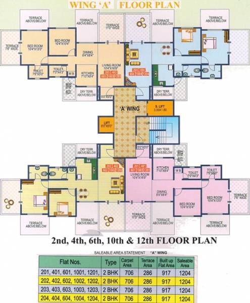 Images for Cluster Plan of Vaishnavi Sahil Vighnesh Residency