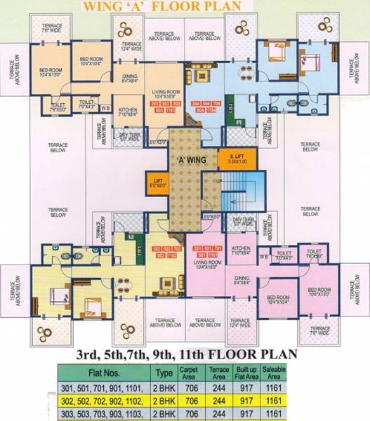 Images for Cluster Plan of Vaishnavi Sahil Vighnesh Residency