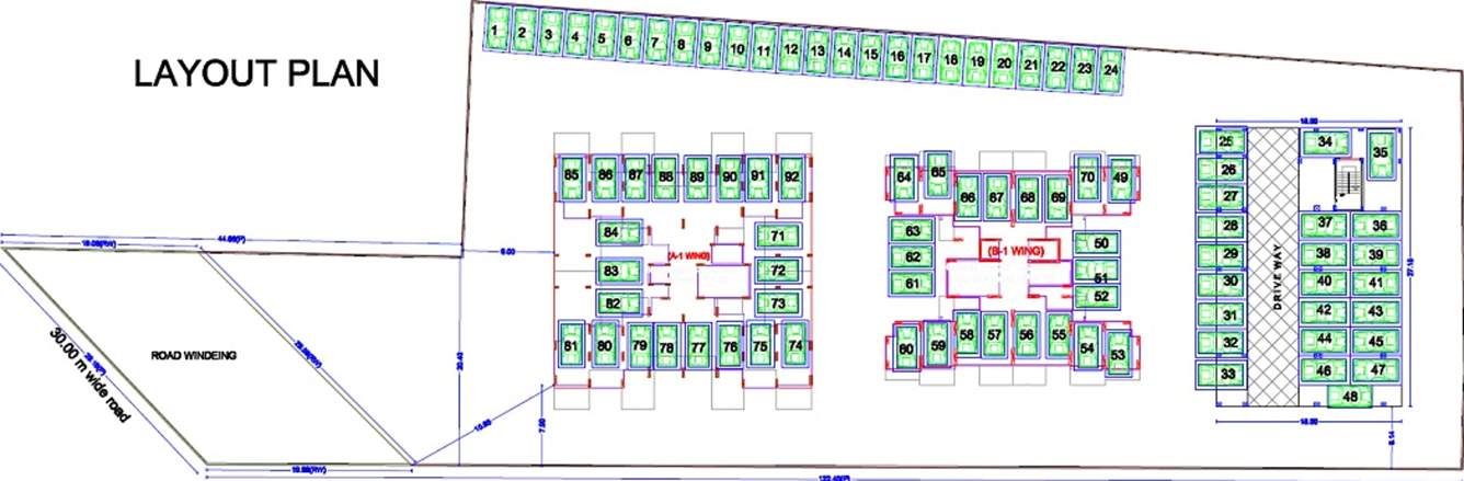  sahil vighnesh residency Images for Layout Plan of Vaishnavi Sahil Vighnesh Residency