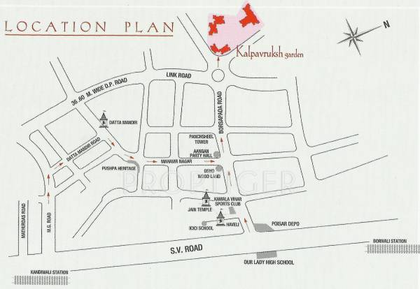 Images for Location Plan of Sadguru Builders Kalpavruksh Garden 2