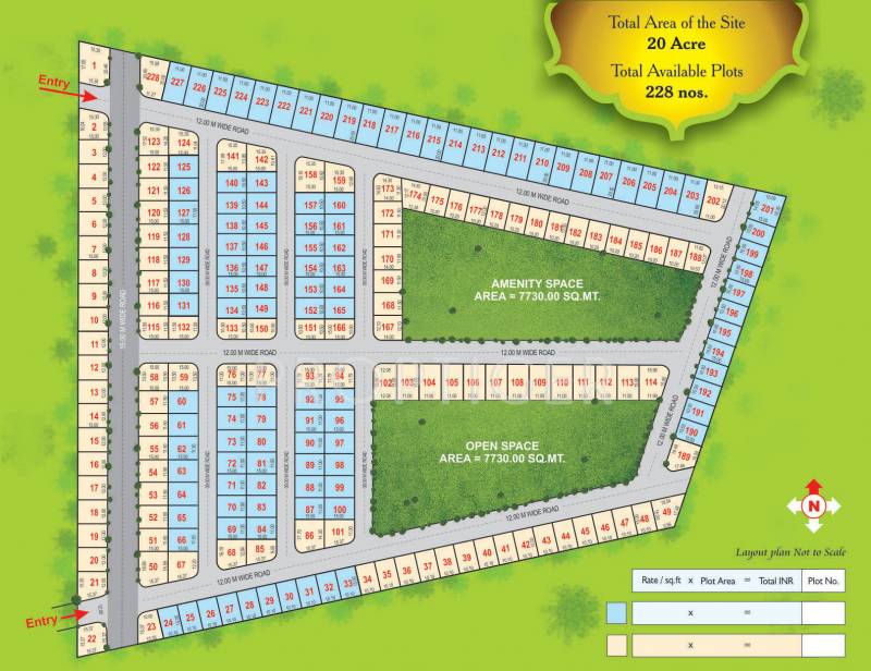 bhumi-properties suvarnbhumi Site Plan