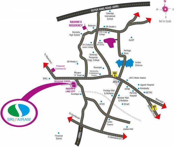  towers Location Plan