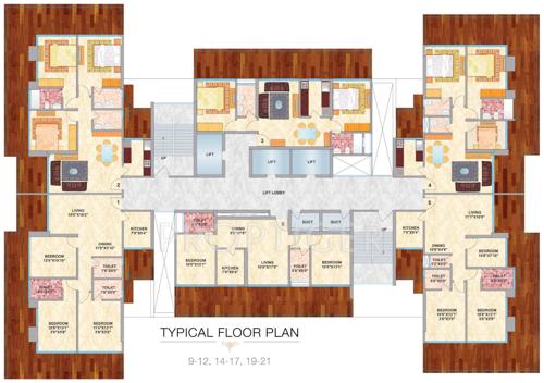  jaswanti-gold Images for Cluster Plan of Ashray Jaswanti Gold