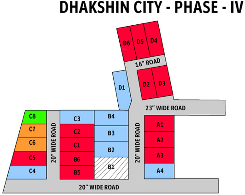 Images for Layout Plan of Artha Dhakshin City Phase IV