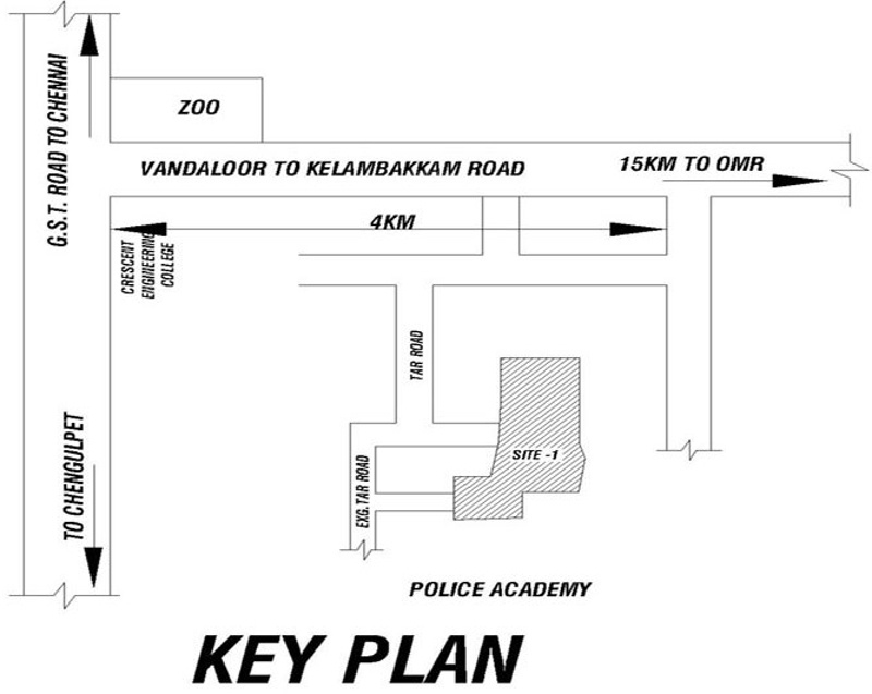 Images for Location Plan of Artha Dhakshin City Phase IV