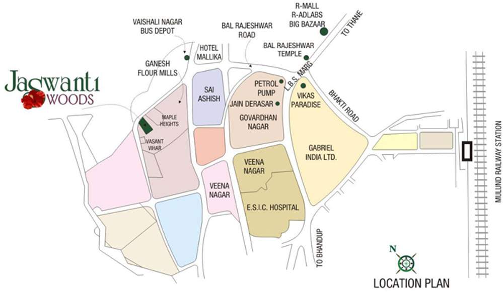 jaswanti woods Images for Location Plan of Ashray Jaswanti Woods