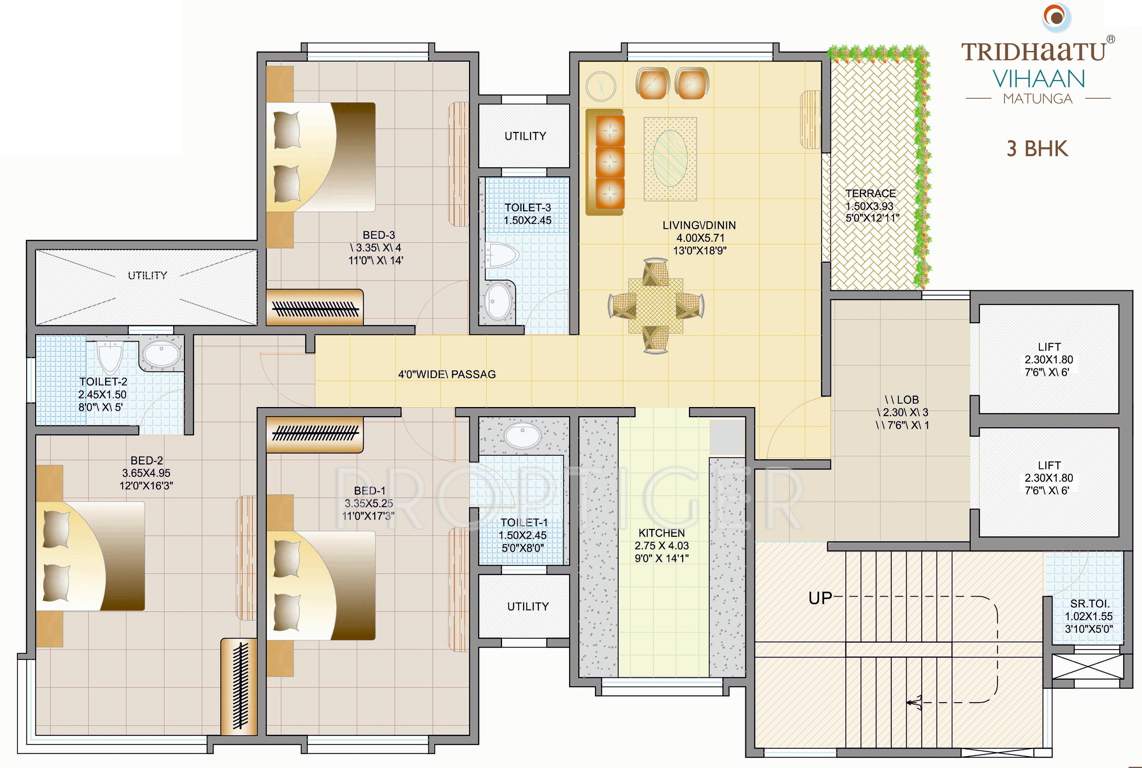 vihaan Images for Cluster Plan of Tridhaatu Vihaan