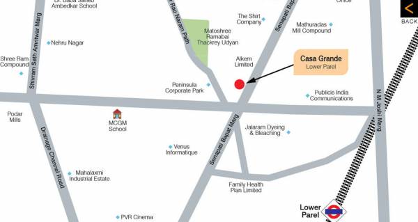  casa-grande Location Plan