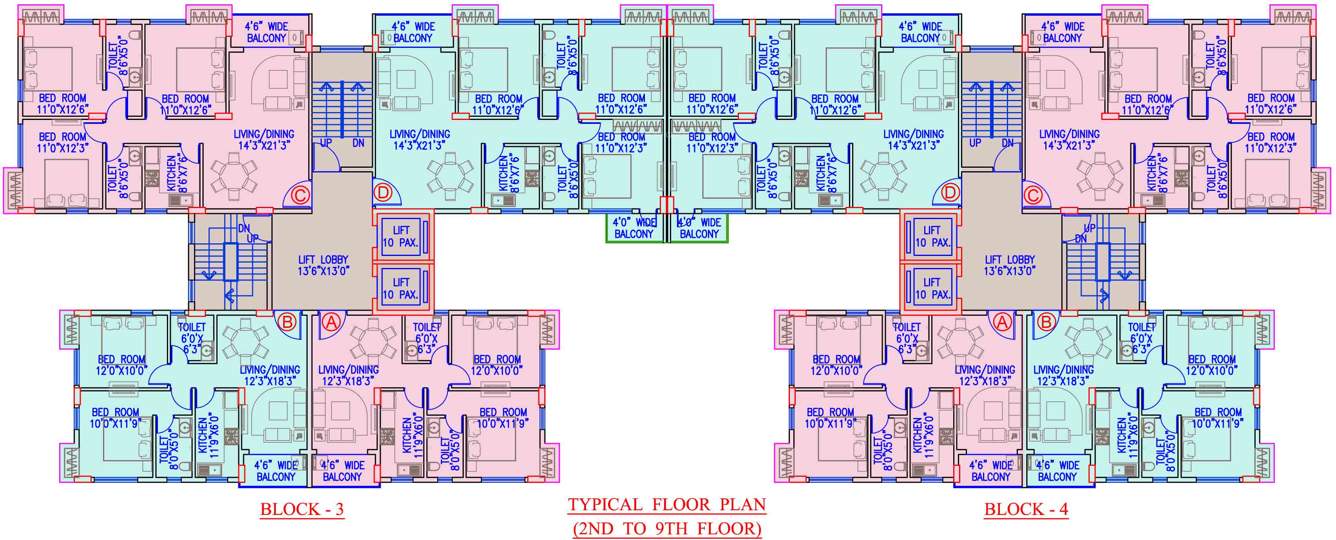  sunland residency Images for Cluster Plan of Banyan Sunland Residency