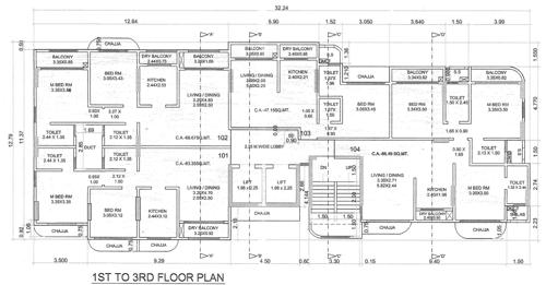  the-vrindavan-nagar-chs-ltd Images for Cluster Plan of Ami The Vrindavan Nagar Chs Ltd