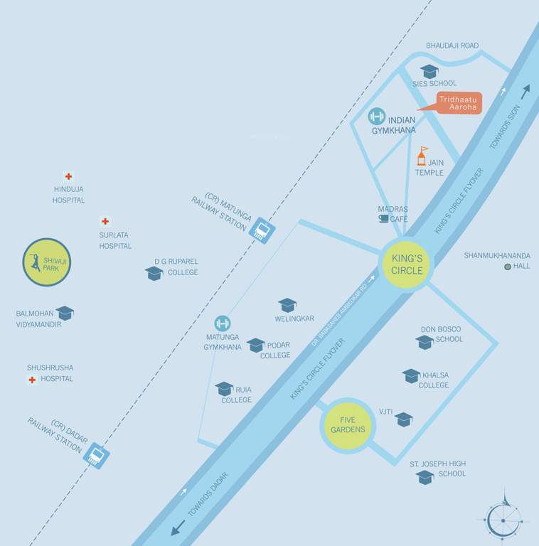 aaroha Images for Location Plan of Tridhaatu Aaroha