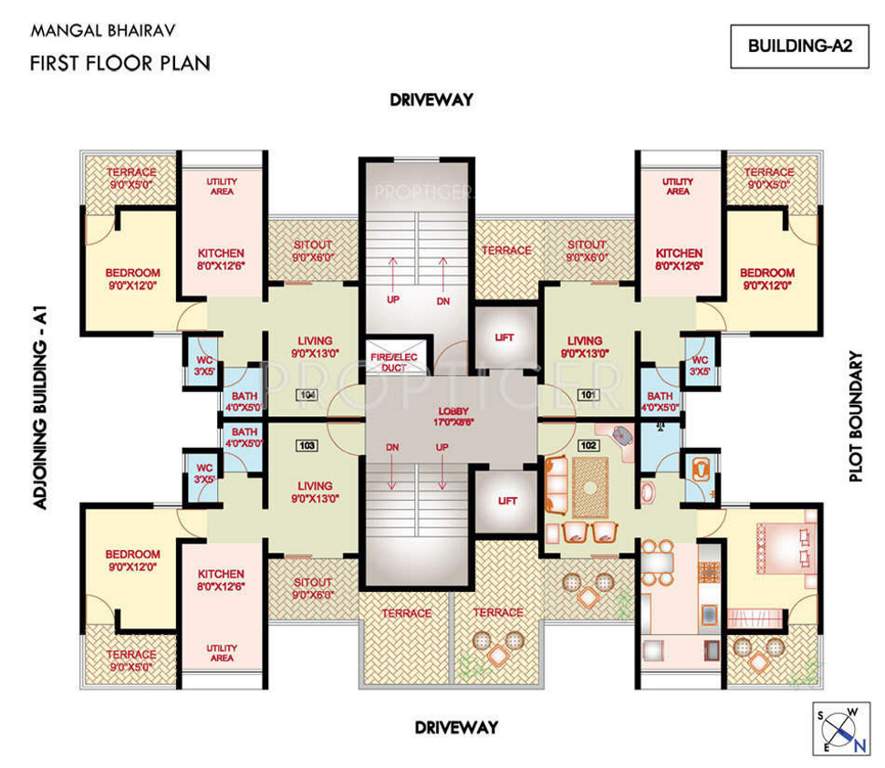 Images for Cluster Plan of Nanded City Development And Construction Company Ltd Mangal Bhairav