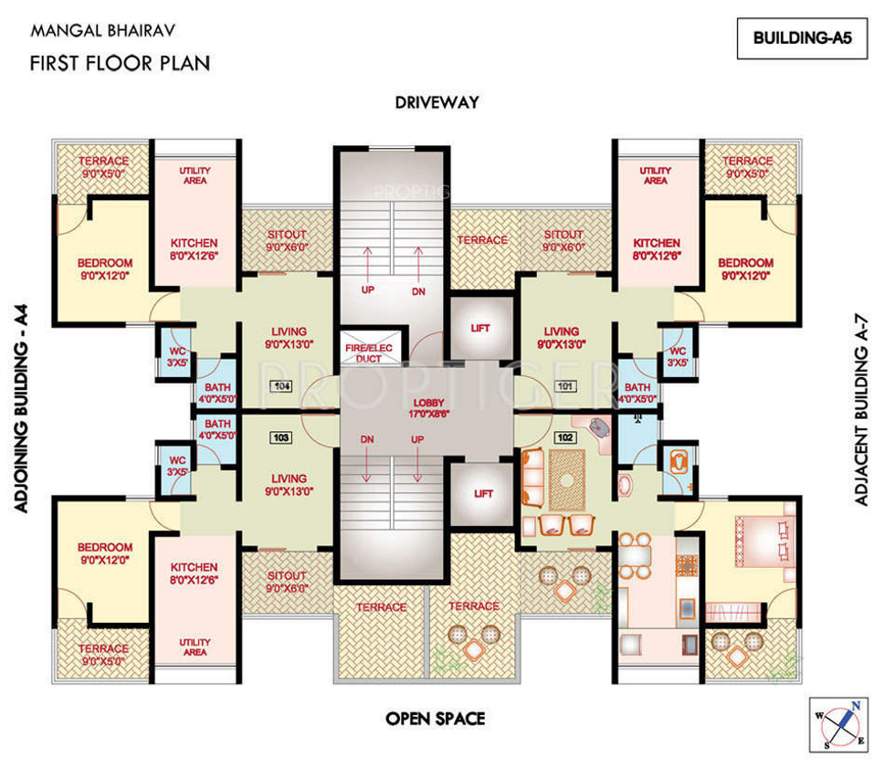 Images for Cluster Plan of Nanded City Development And Construction Company Ltd Mangal Bhairav