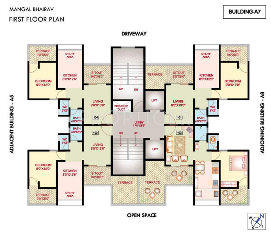 Images for Cluster Plan of Nanded City Development And Construction Company Ltd Mangal Bhairav