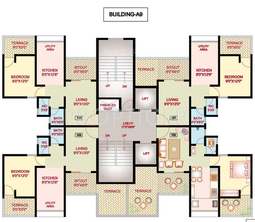 Images for Cluster Plan of Nanded City Development And Construction Company Ltd Mangal Bhairav
